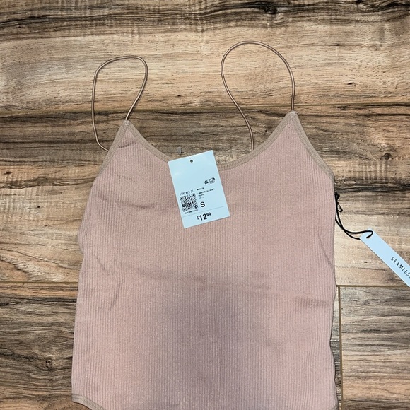 Forever 21 Women’s Tan Body Suit Size Small - Picture 2 of 2